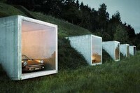Hill-Hugging Carports