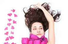 Puffy Patched Scarves