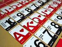 Typography Playing Cards Image 3