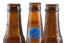 Intergalatic 8-Bit Bottle Labels