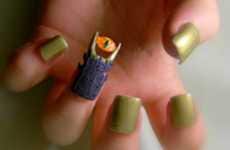 Protruding Manicure Art