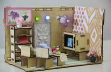 Tech-Inspired Dollhouses