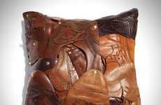 Leather Footwear Cushions