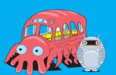 Cross Continent Cartoon Mash-Ups