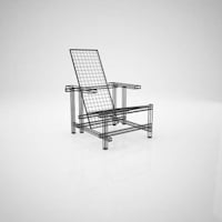 Iconic Metal Wire Chairs Image 3