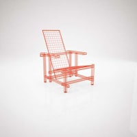 Iconic Metal Wire Chairs Image 4
