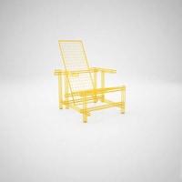 Iconic Metal Wire Chairs Image 5