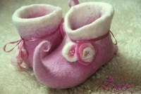 Felted Fairy Slippers Image 3