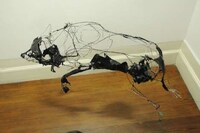 Wiry Wolf Sculptures Image 2