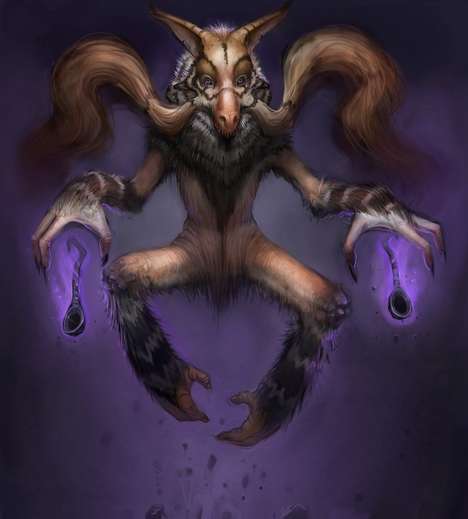 Nightmarish Pokemon Art