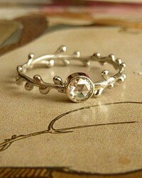 Woodsy Engagement Bands Image 6