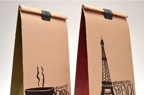 Nostalgic Lunch Bag Branding