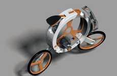 Disc-Stowed Two-Wheelers