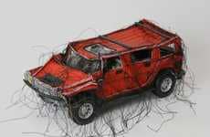 Deliberately Dilapidated Art Exhibits