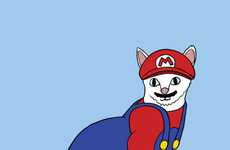 Feline Superhero Caricatures