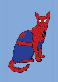 Feline Superhero Caricatures Image 5
