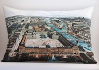 Cartogram-Clad Cushions Image 8