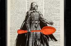 Vintage Dictionary Doodles 