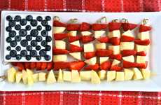 Fruit Flag Desserts
