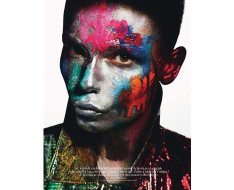 27 Stylish Splattered Depictions