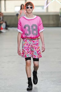 Rainbow-Clad Surfer Styles Image 4