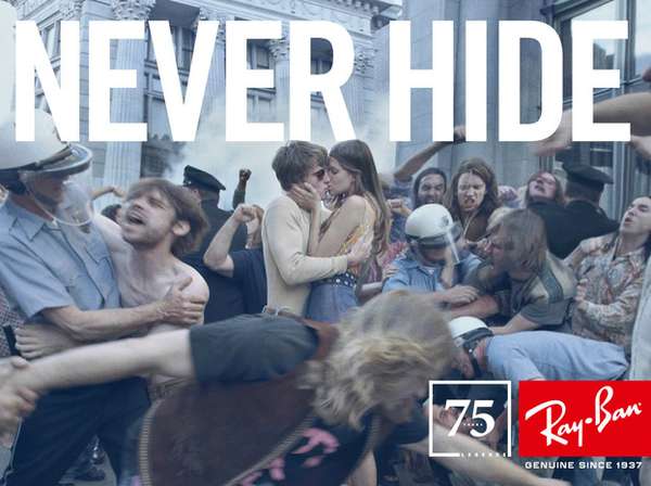 その他 Ray-Ban LEGENDS: UNTOLD STORIES Interactive Eyewear Timelines : ray ban legends never hide