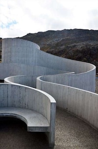 Winding Concrete Walkways Image 4