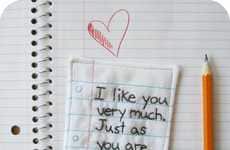 Embroidered Love Letters