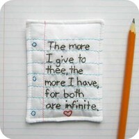 Embroidered Love Letters Image 7