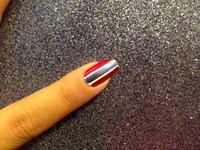 Glittery Americana Manicures Image 2