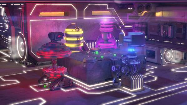 Three-Dimensional Droid Music Videos