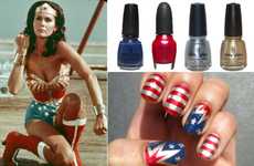 Glam Superhero Manicures