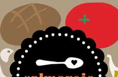 Cartoony Food Labels