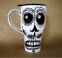 Eerie Skeleton Mugs
