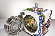 Graffitied Greenback Banks