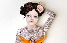 Nautical Tattooed Dolls