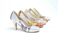 Old-World Textile Footwear
