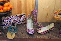Old-World Textile Footwear Image 7