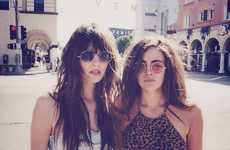 Retro Beach Polaroids