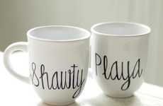 Clever Couple Coffee Cups