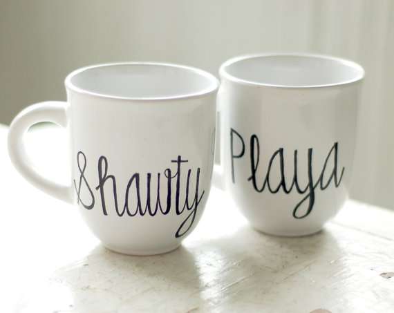 Clever Couple Coffee Cups