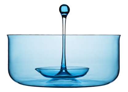 Brilliantly Suspended Beverage Basins