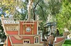 Pirate Sailboat Toy Houses