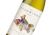 Aquatic Pin-Up Vino Branding