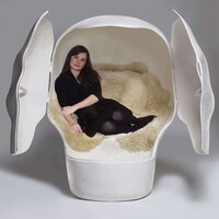 Sensory Deprivation Skull Chair by Atelier van Lieshout Image 4