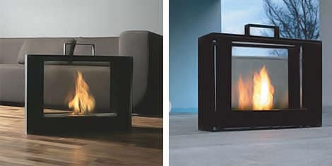 Fireplace in a Suitcase
