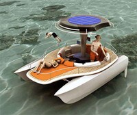 Eco-Friendly Boats-Hybrid Boat Uses Solar and Human Power Image 5