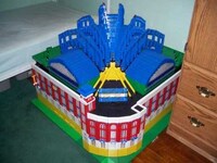 Functioning Toy Baseball Parks