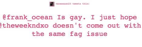 Homophobia Slandering Sites