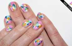 Pastel Mosaic Manicures